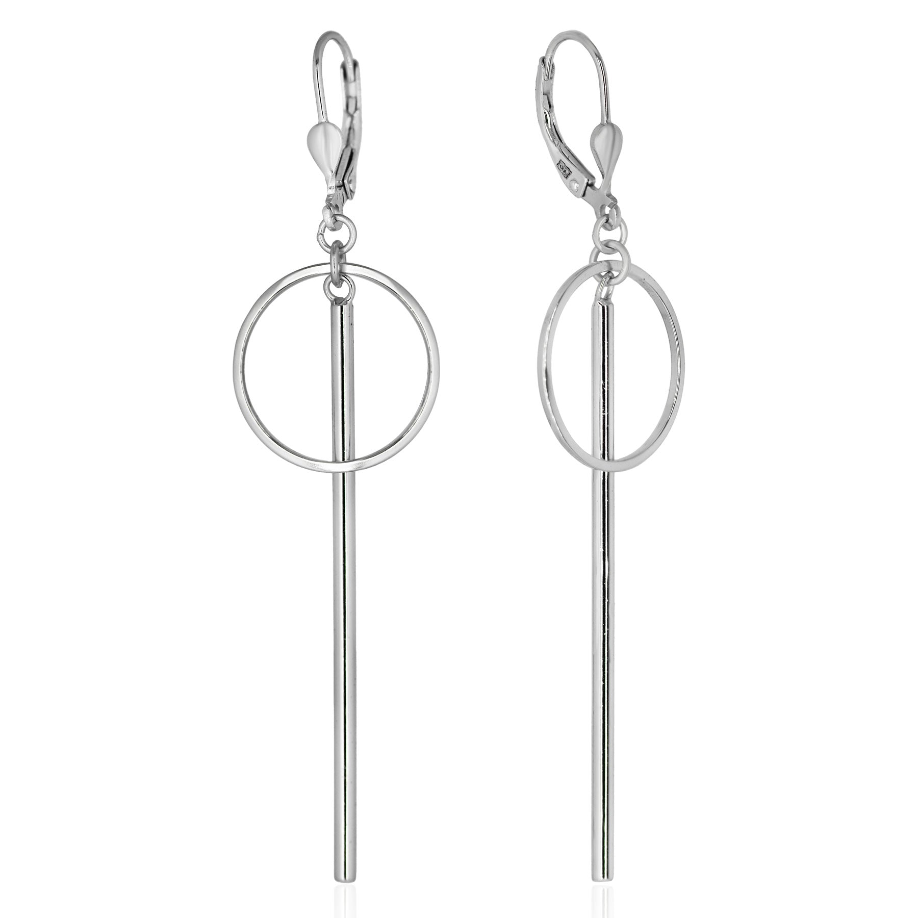 Strieborné náušnice