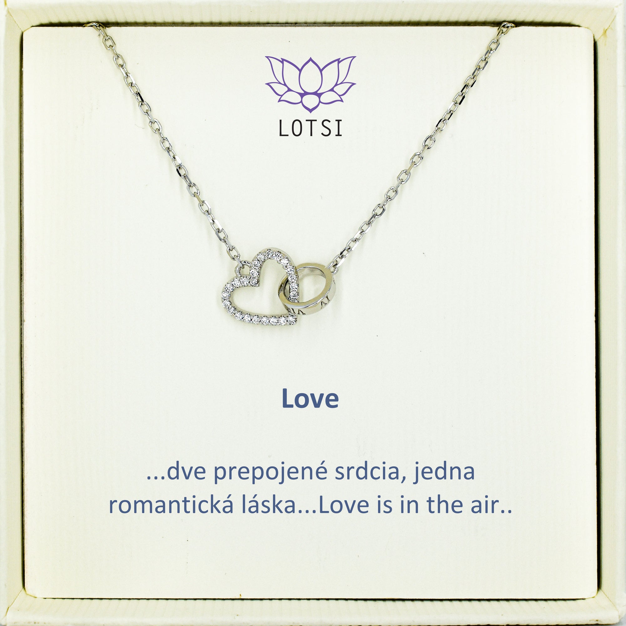 Silver Love chain