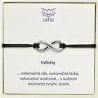 Silberarmband Unendlichkeit