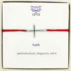 Silberarmband Faith