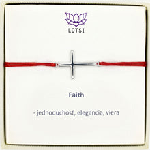 Silberarmband Faith
