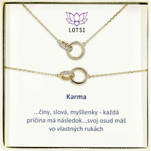 Strieborný set Karma