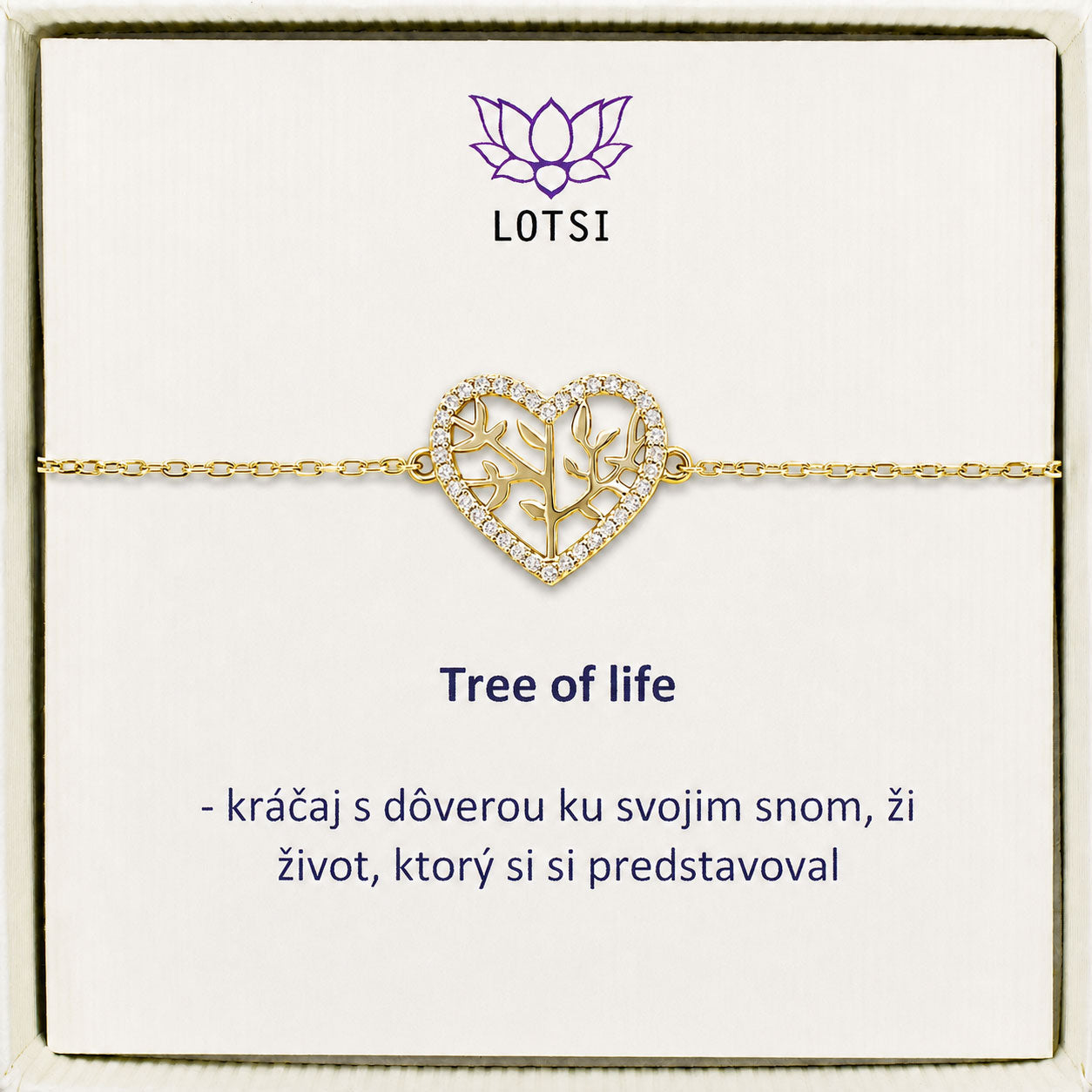 Strieborný náramok Tree of life