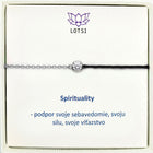 Armband "Spiritualität" aus Silber