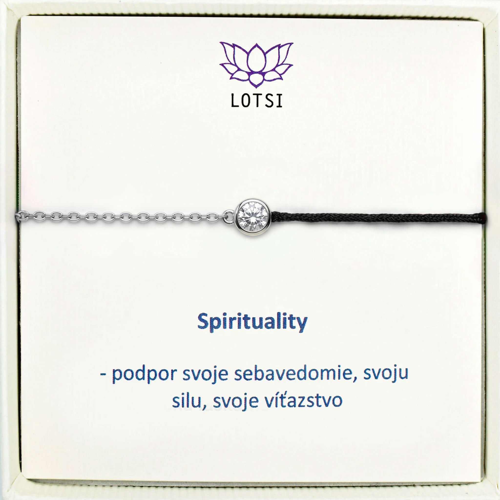Armband "Spiritualität" aus Silber