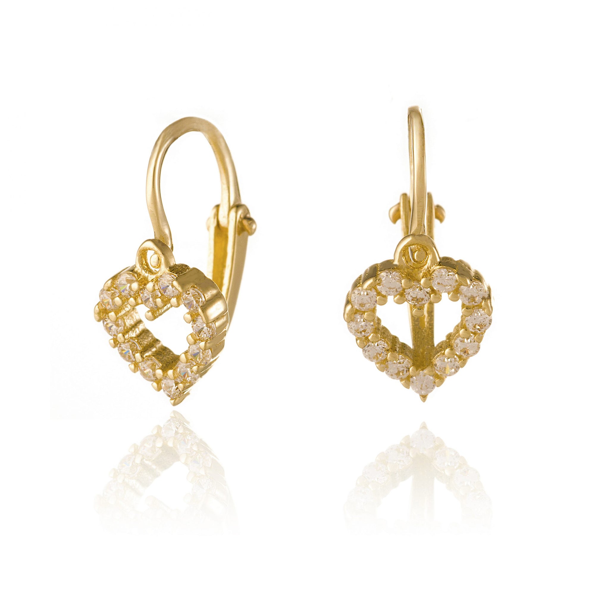 detske-zlate-nausnice-srdiecka