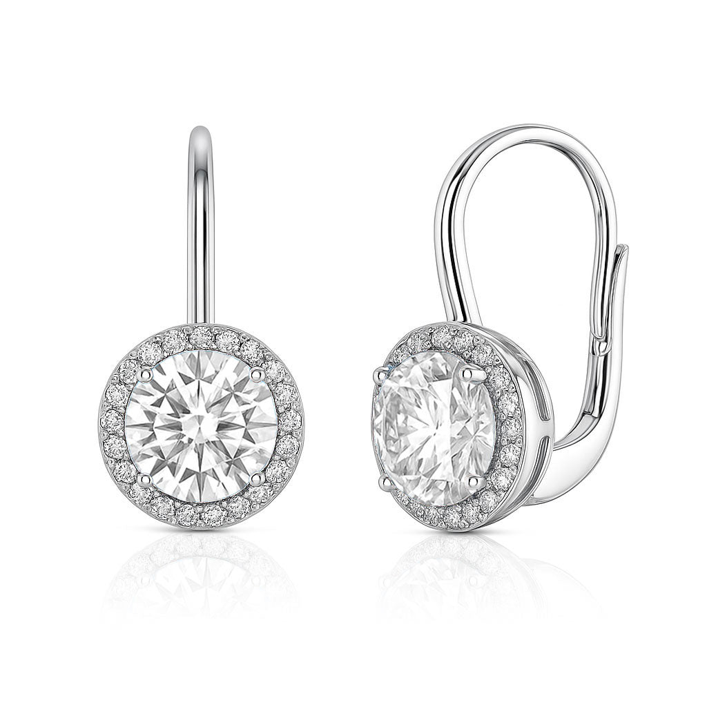 Strieborné náušnice