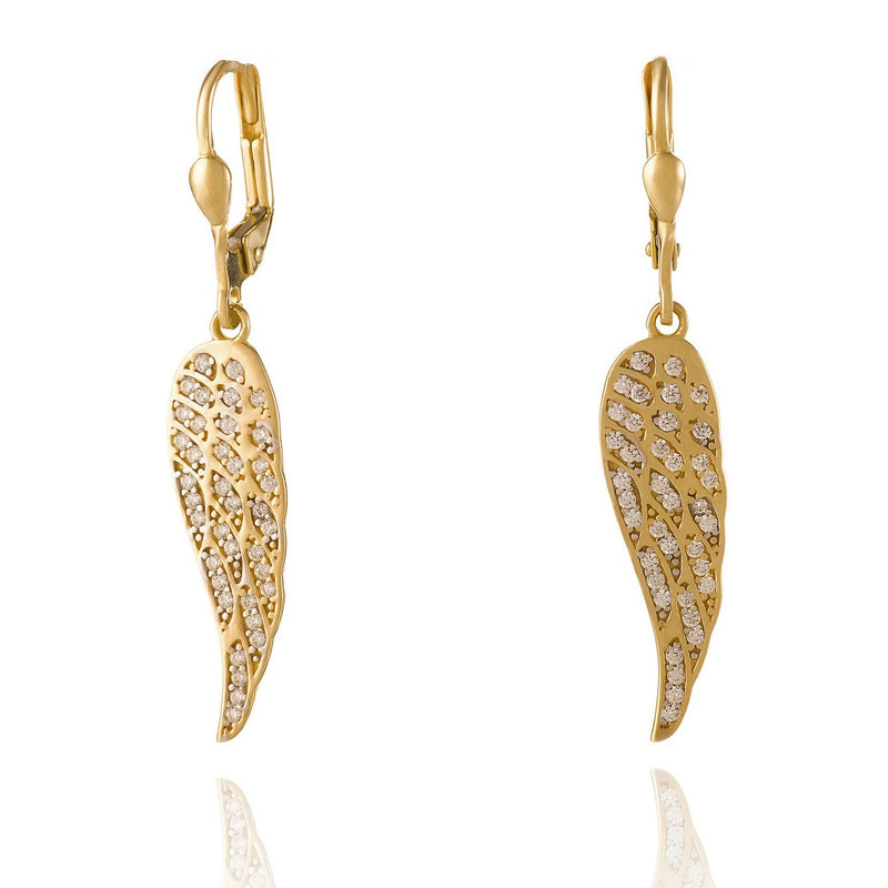 zlate-nausnice-anjelske-kridla