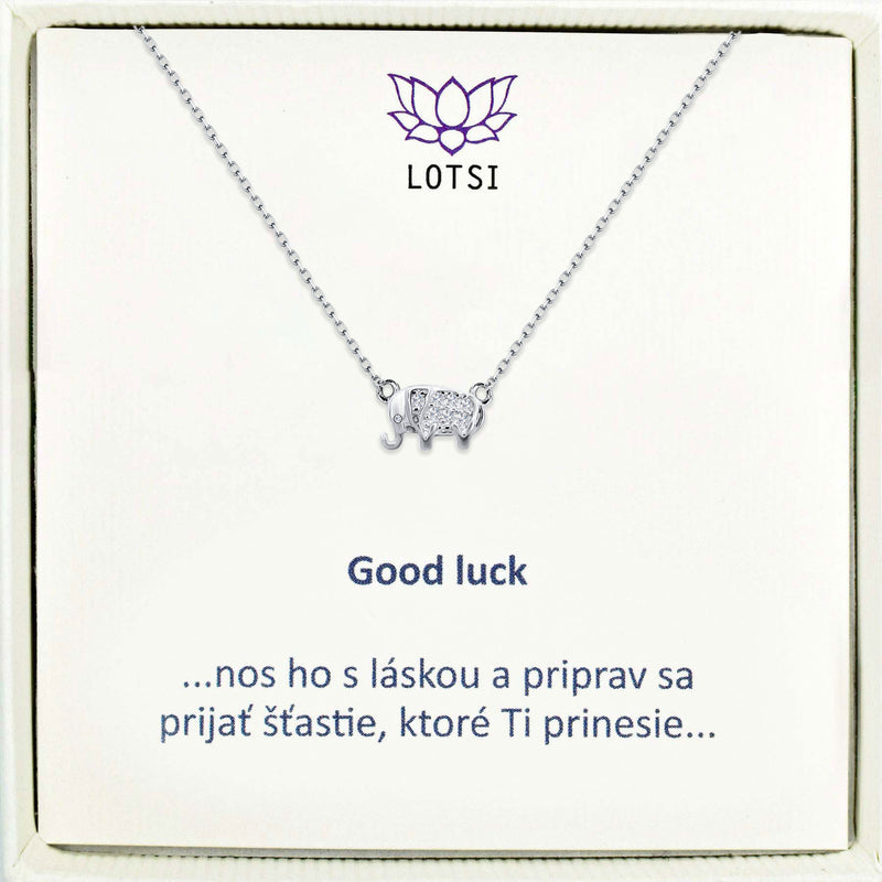 Silver chain Good luck