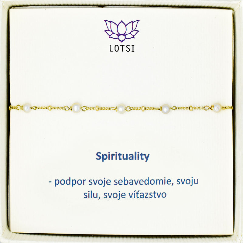 Zlatý náramok Spirituality