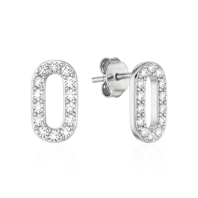 Strieborné náušnice