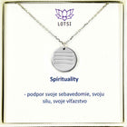 Strieborná retiazka Spirituality VZDUCH