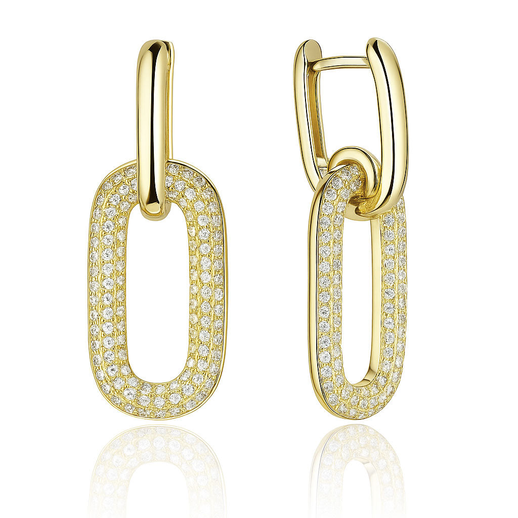 Strieborné náušnice