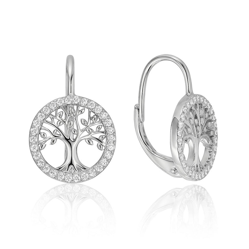 Strieborné náušnice