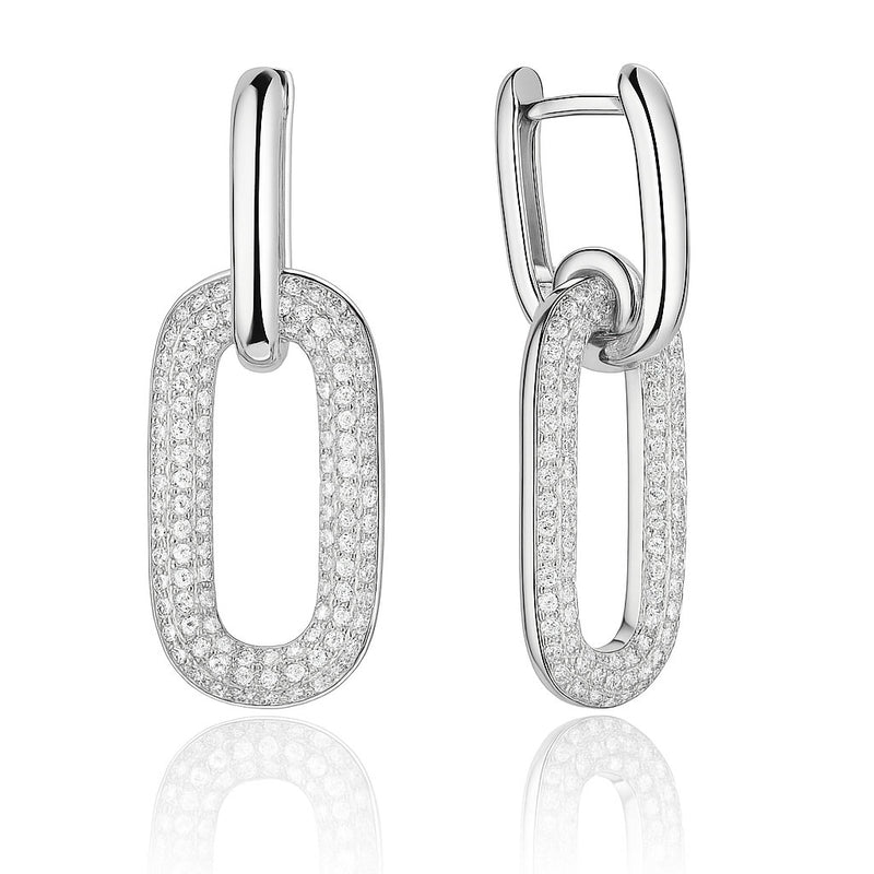 Strieborné náušnice