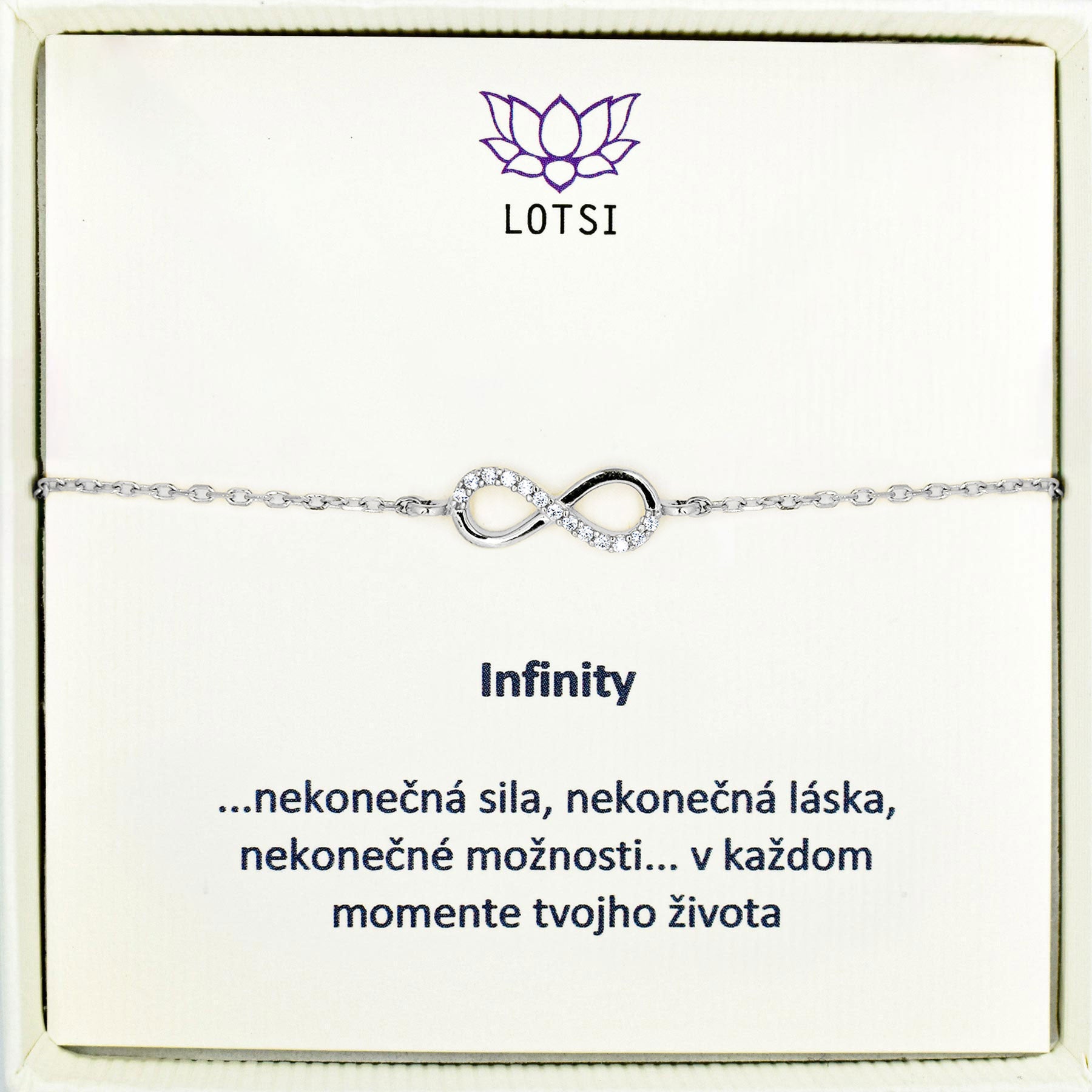 Goldarmband Unendlichkeit