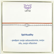 Silberarmband Spirituality