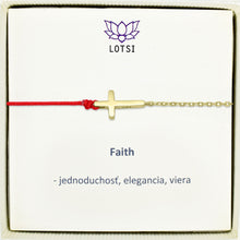 Strieborný náramok Faith