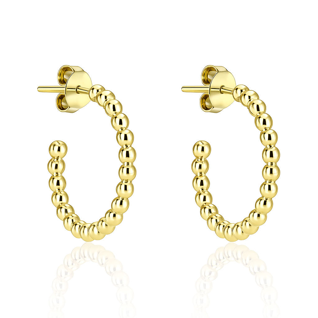 Silver earrings