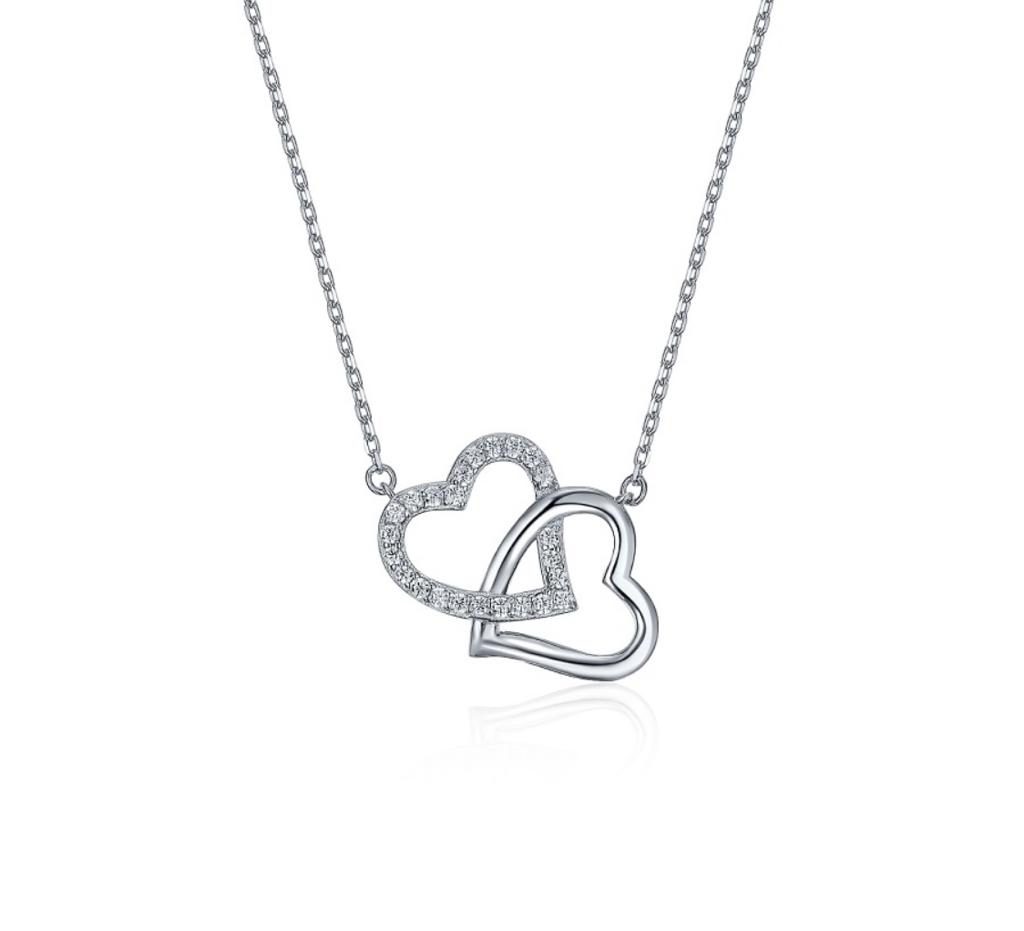 Strieborná retiazka Love