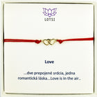 Zlatý náramok Love