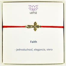 Zlatý náramok Faith