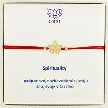 Zlatý náramok Spirituality