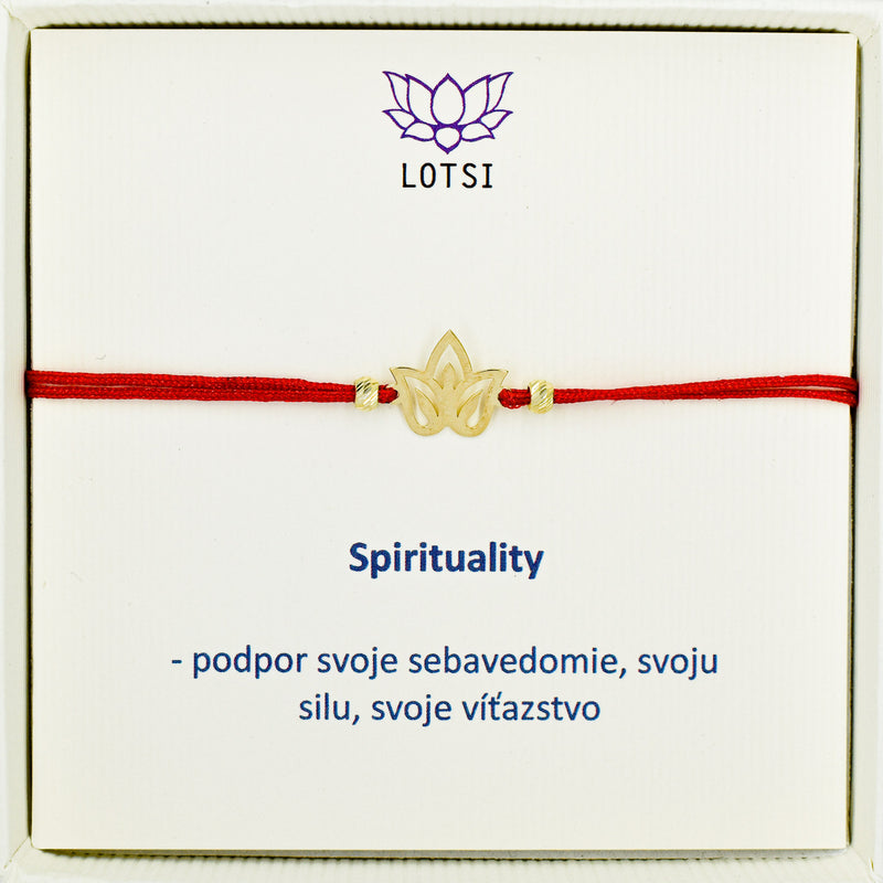 Goldarmband Spirituality