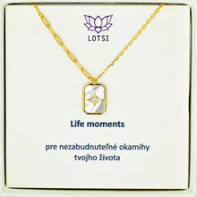 Strieborná retiazka Life moments