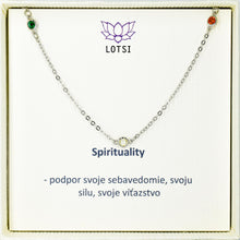 Strieborná retiazka Spirituality