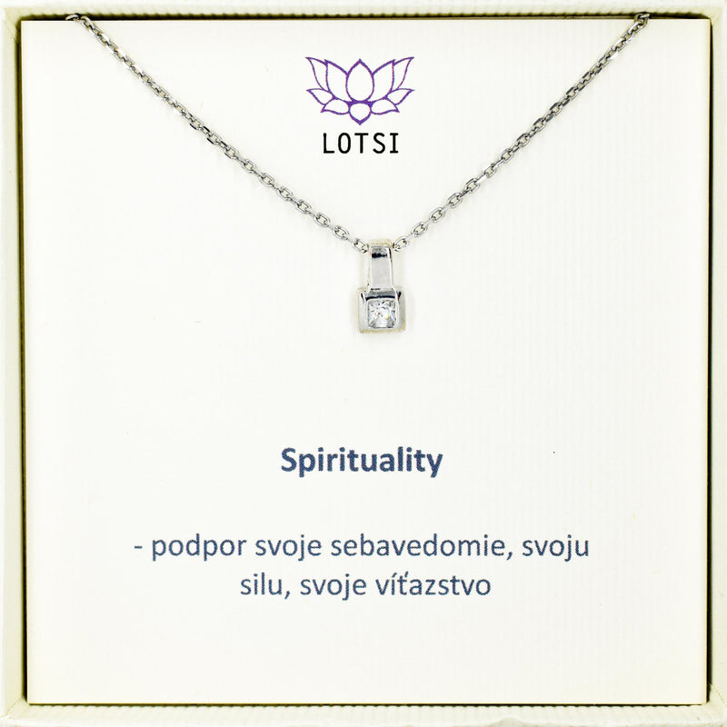 Strieborná retiazka Spirituality