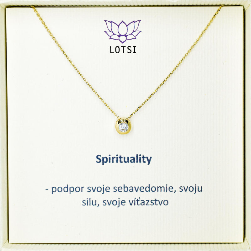 Zlatá retiazka Spirituality gold