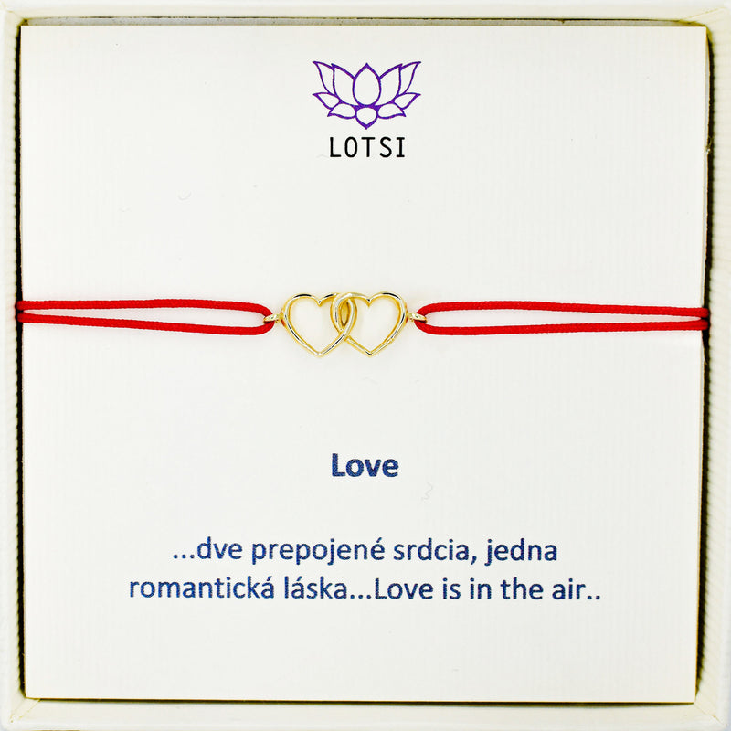 zlaty-naramok-srdiecka-na-cervenej-snurke