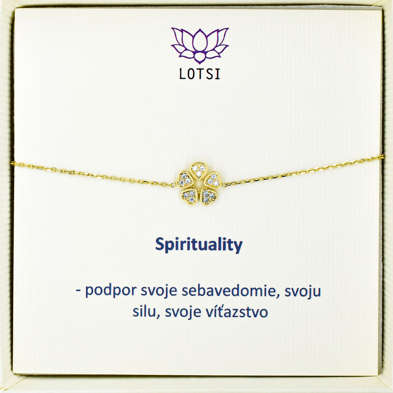 Goldarmband Spirituality