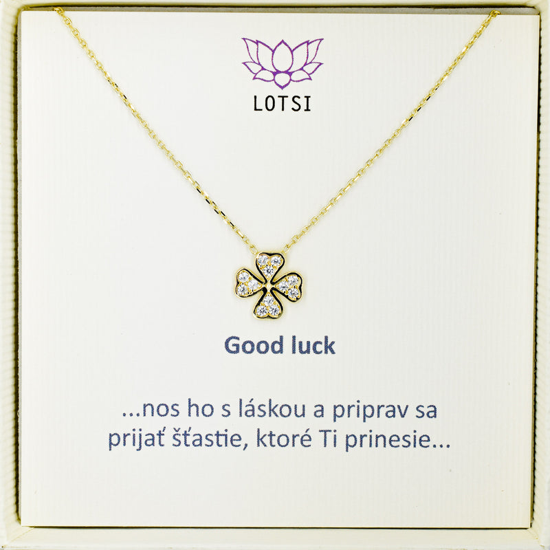 Zlatá retiazka Good luck