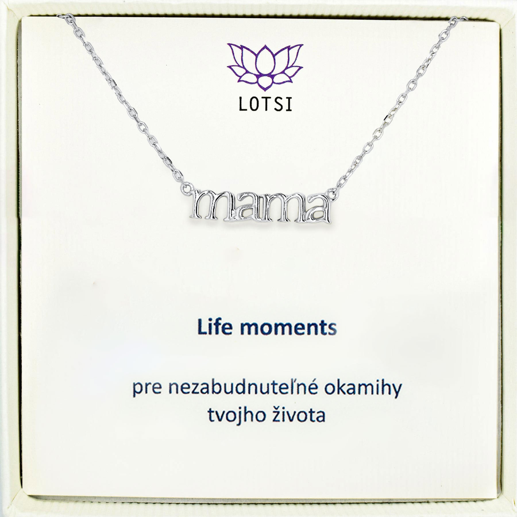 Silver chain Life moments