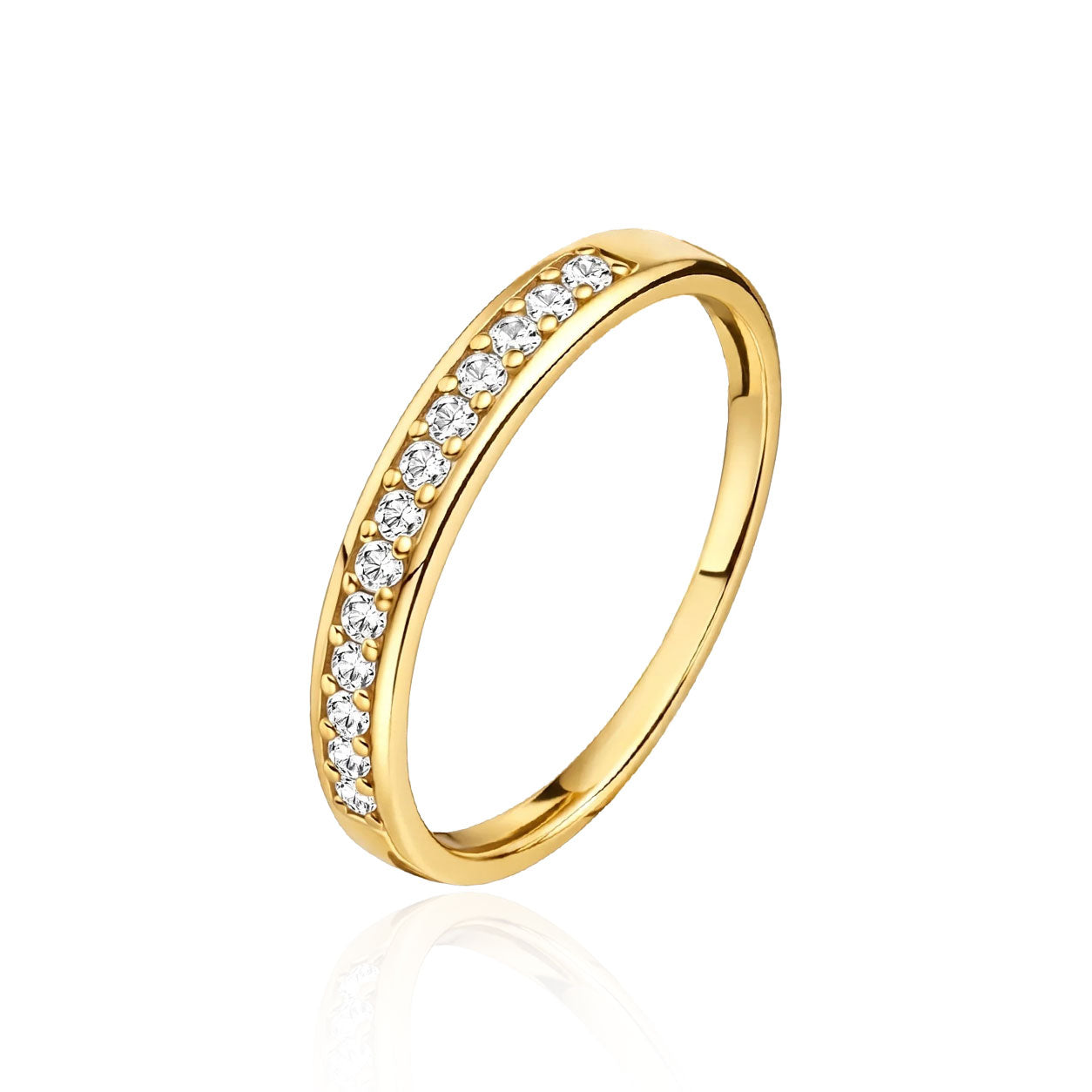 Gold rings - pair