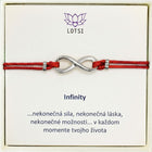Silbernes Infinity Armband