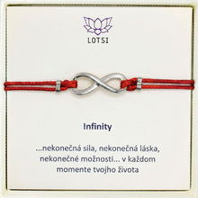 Silbernes Infinity Armband