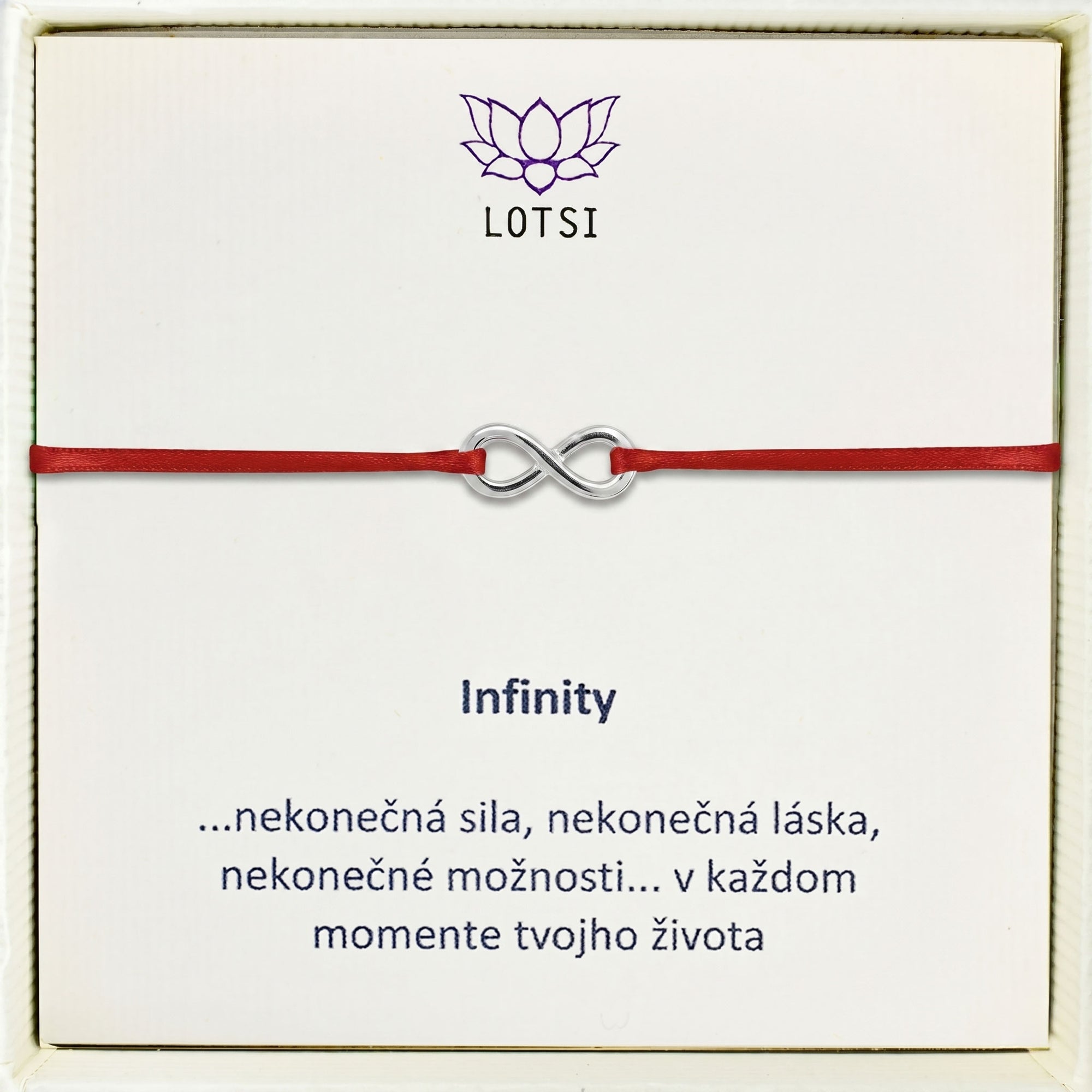 Silberarmband Unendlichkeit