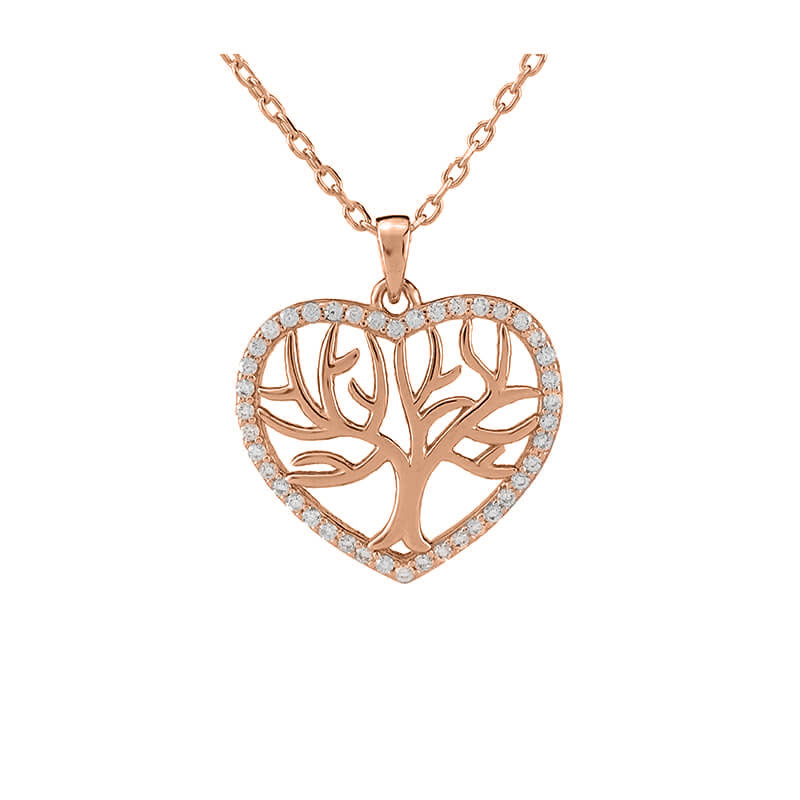 Strieborná retiazka Tree of life