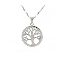 Strieborná retiazka Tree of life