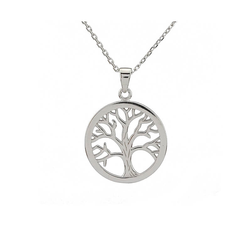 Strieborná retiazka Tree of life