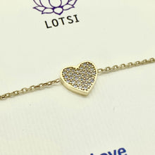 Zlatý náramok Love gold