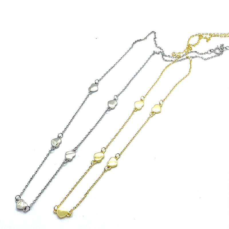 Strieborná retiazka Love