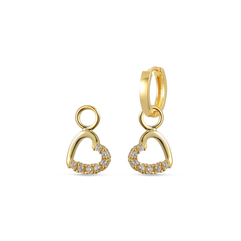 Silberner Ohrringanhänger