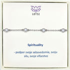 Silberarmband Spirituality