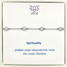 Silberarmband Spirituality