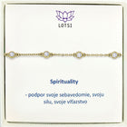 Silberarmband Spiritualität