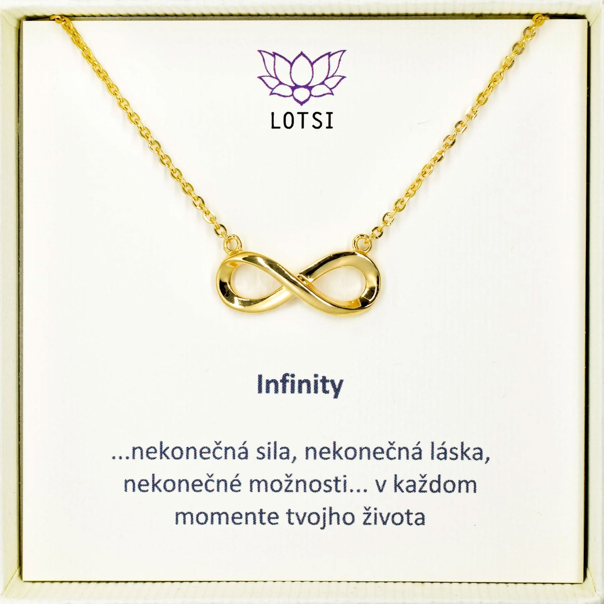 Silberkette Infinity